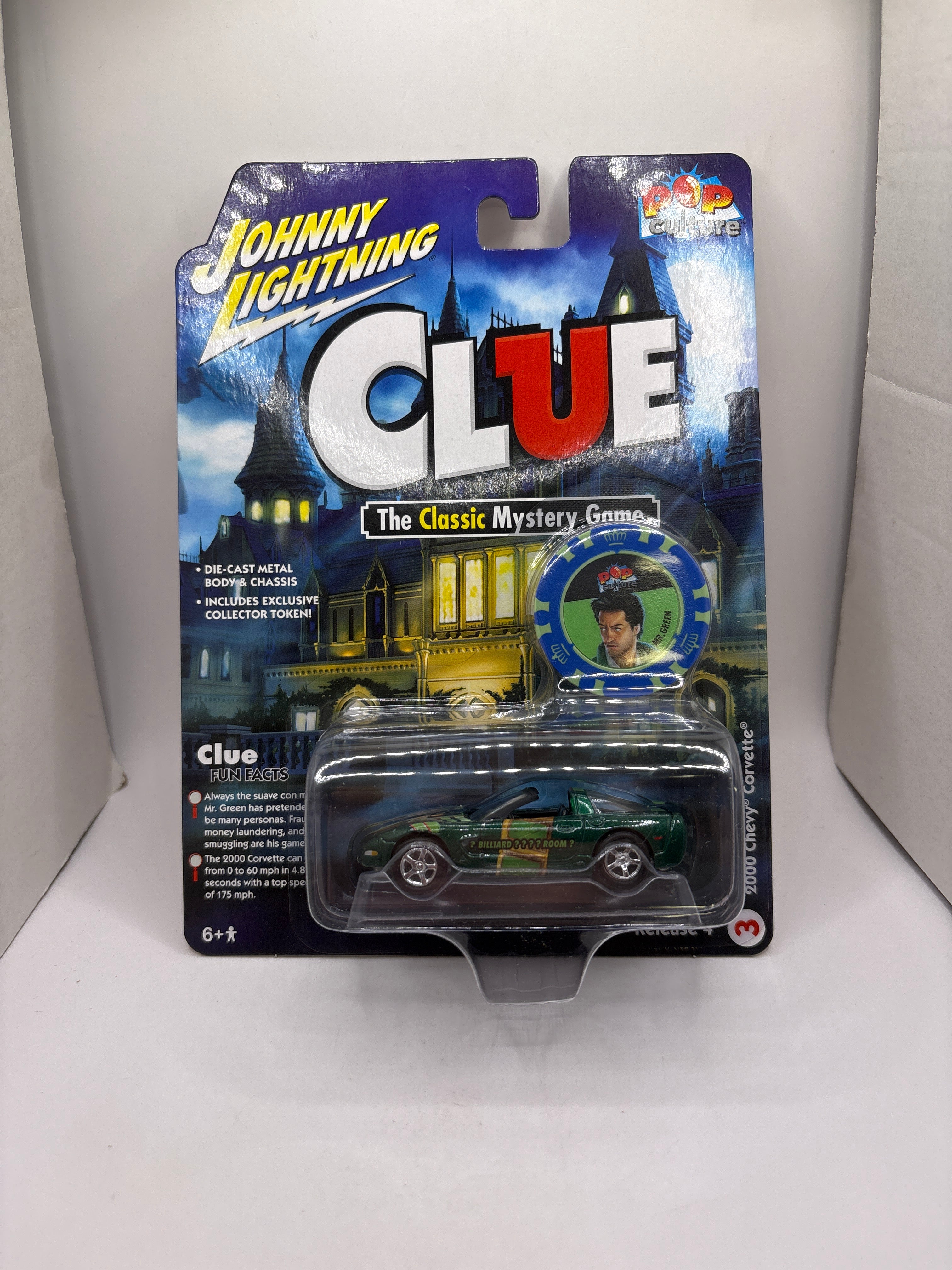 Johnny Lightning 2000 Chevy Corvette Diecast