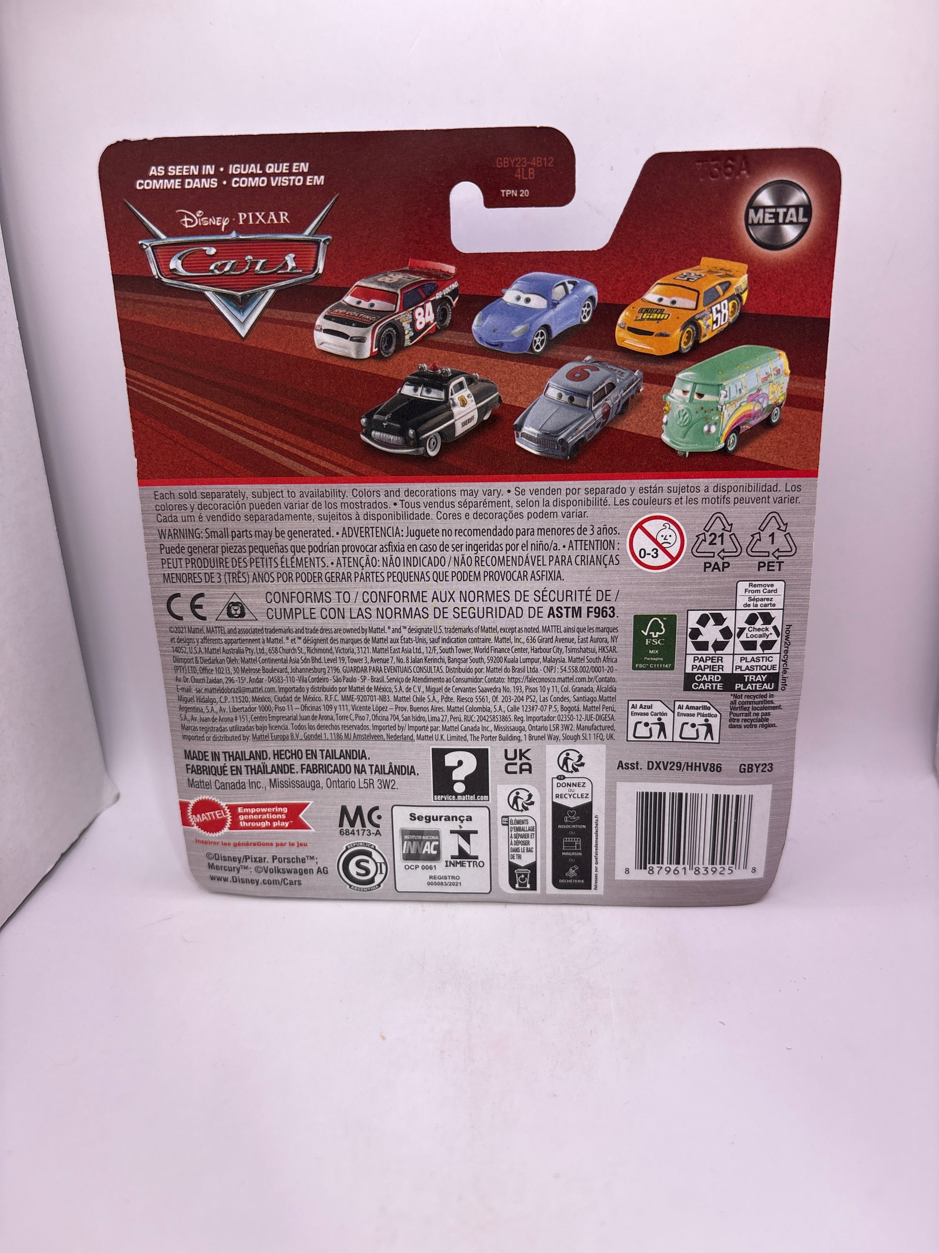 Disney Pixar Cars Chuck Armstrong Diecast