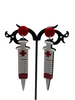 Syringe earrings