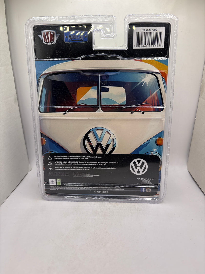 M2 1960 VW Single Cab Truck Diecast multi color