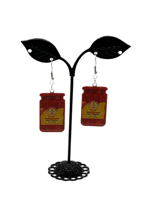Chili pepper earrings