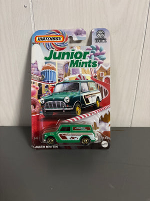 Matchbox Austin Mini Van Diecast green