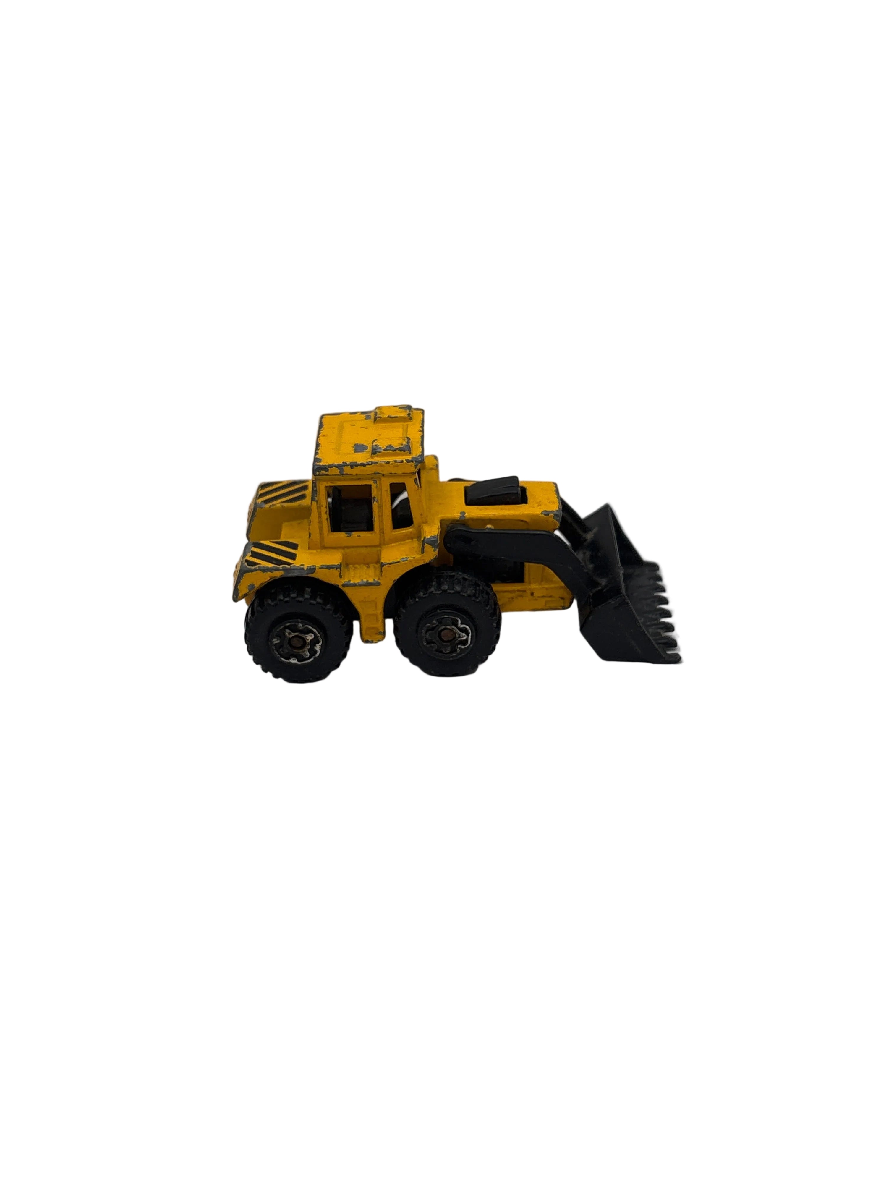 Matchbox Tractor Shovel Diecast yellow