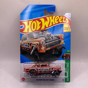 Hot Wheels 55 Chevy Bel Air Gasser Diecast