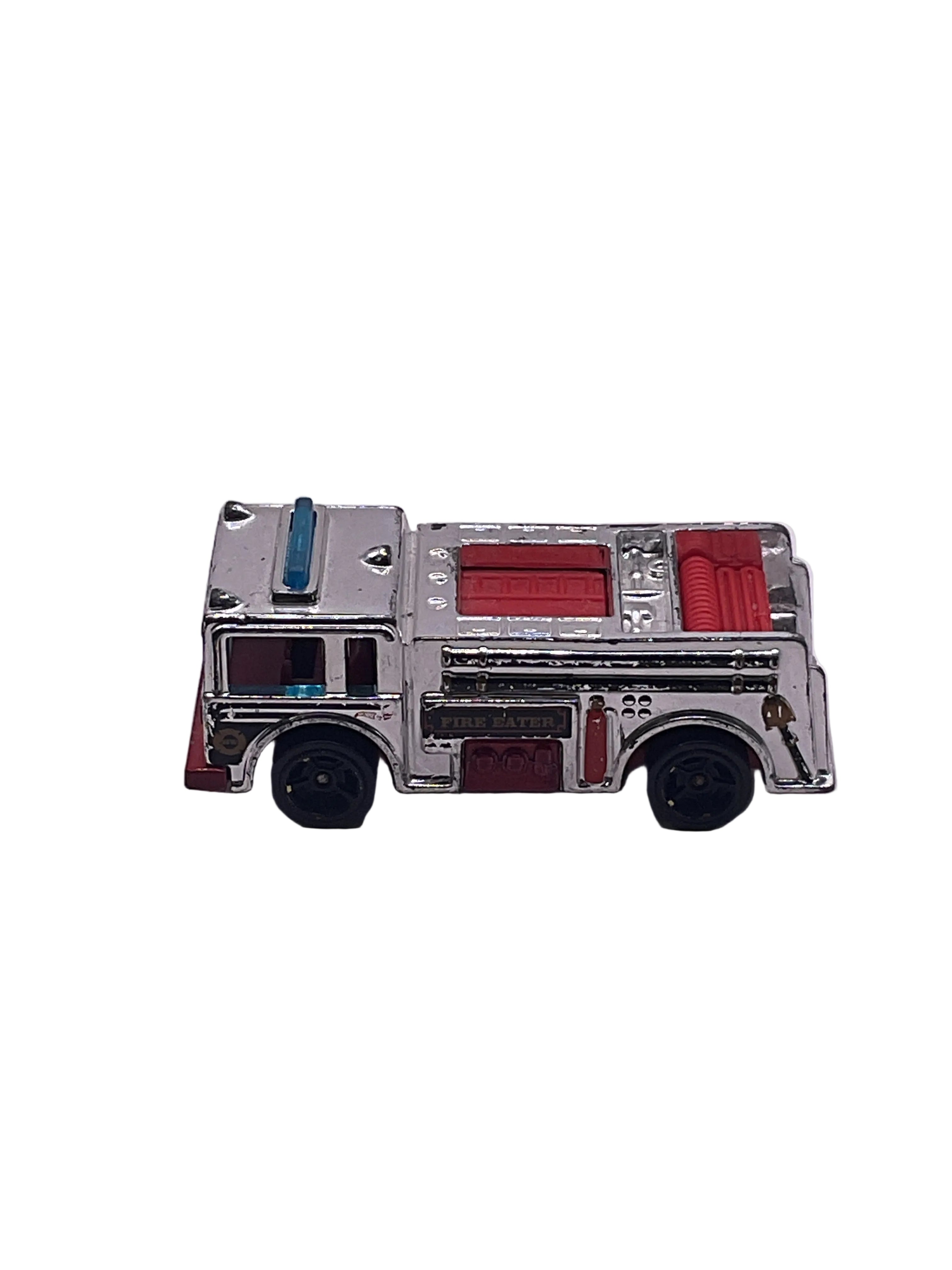 Hot Wheels “Fire Eater” Diecast Silver