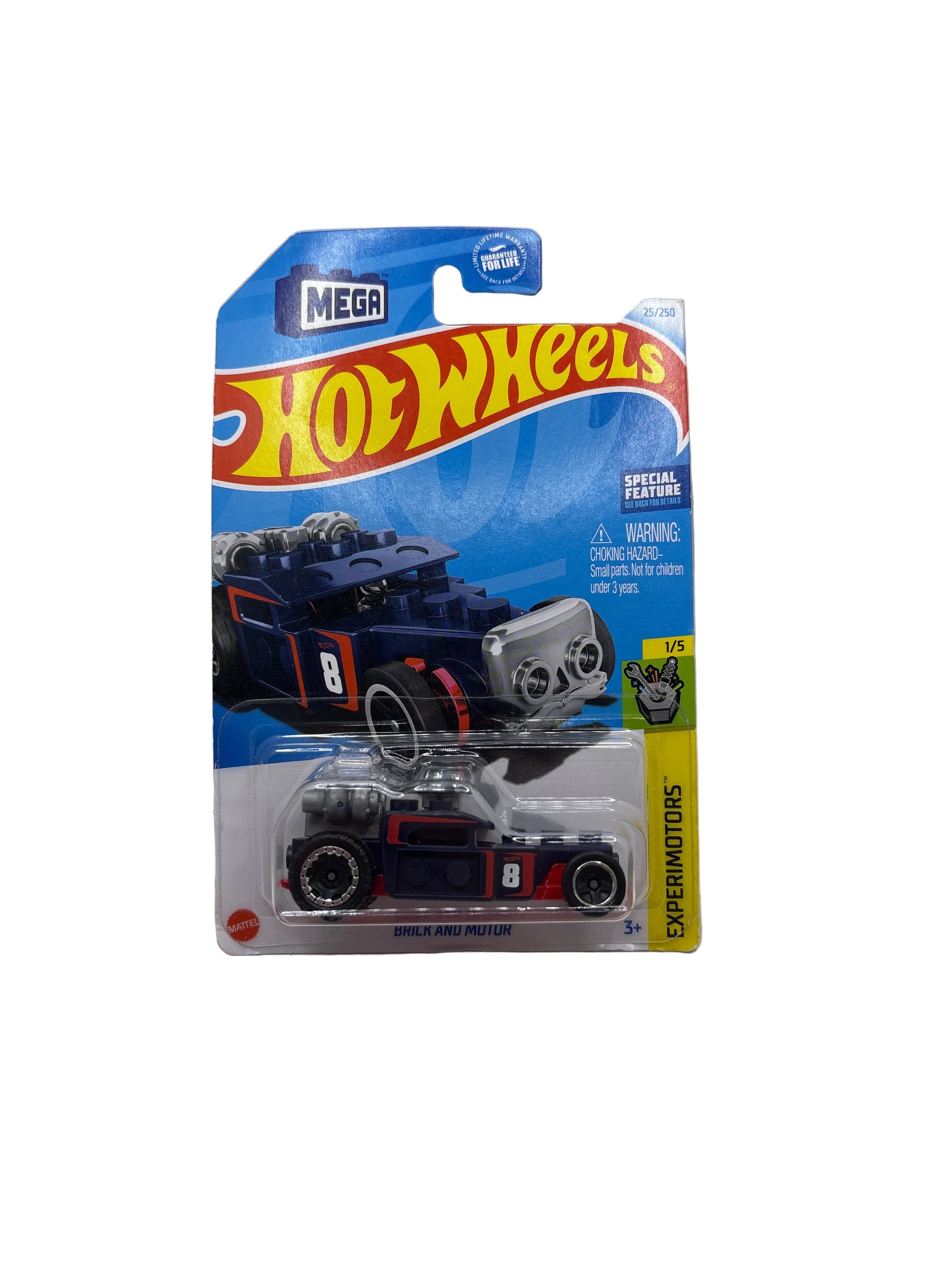 Hot Wheels Brick And Motor Diecast blue