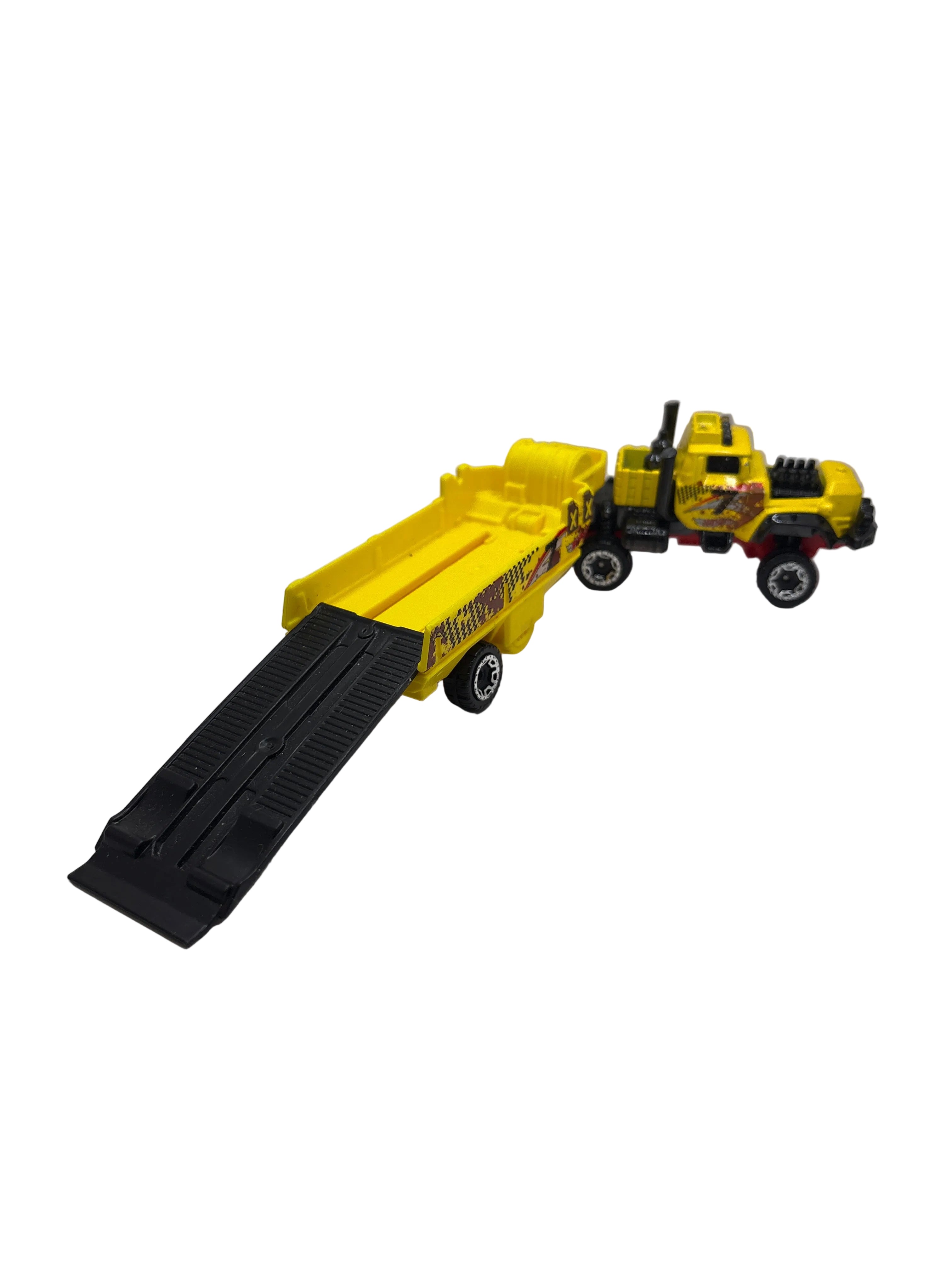 Hot Wheels Haulin Horsepower Diecast yellow