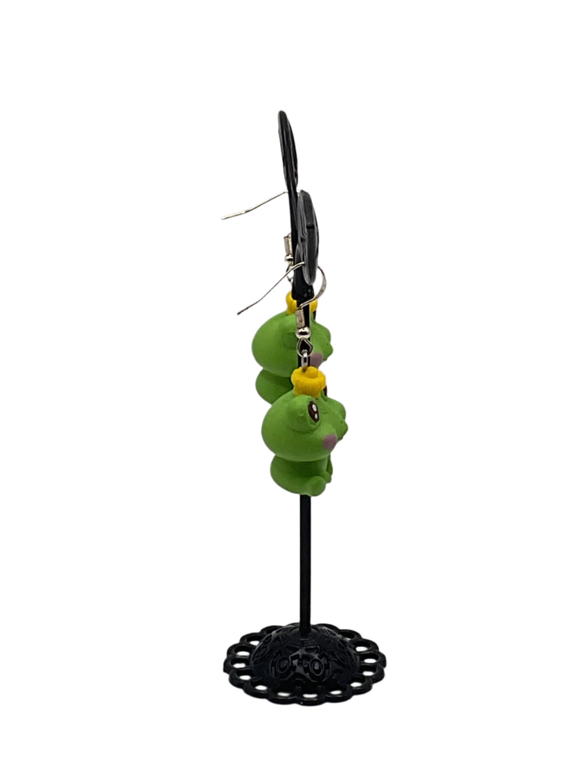 Frog earrings
