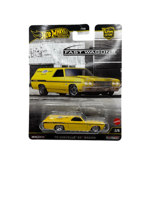 Hot Wheels 70 Chevelle SS Wagon Diecast yellow