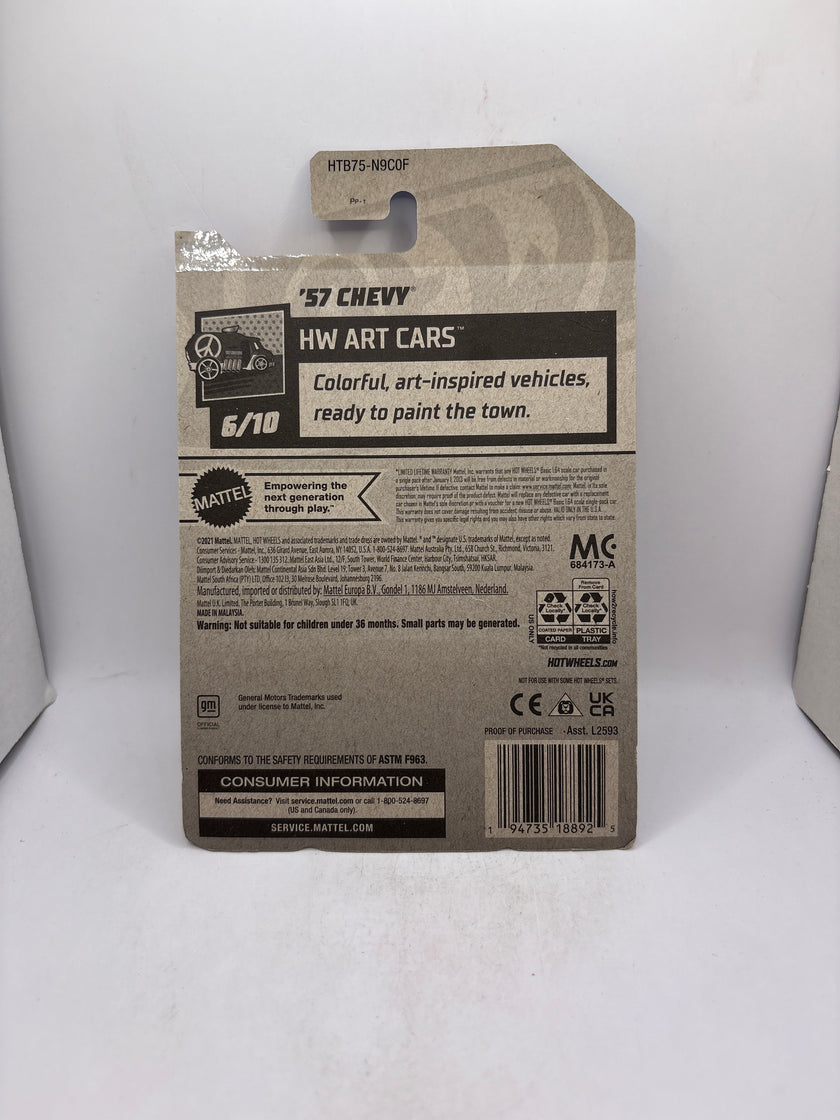 Hot Wheels 57 Chevy Diecast