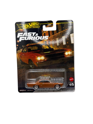 Hot Wheels 1970 Custom Plymouth Roadrunner Diecast orange
