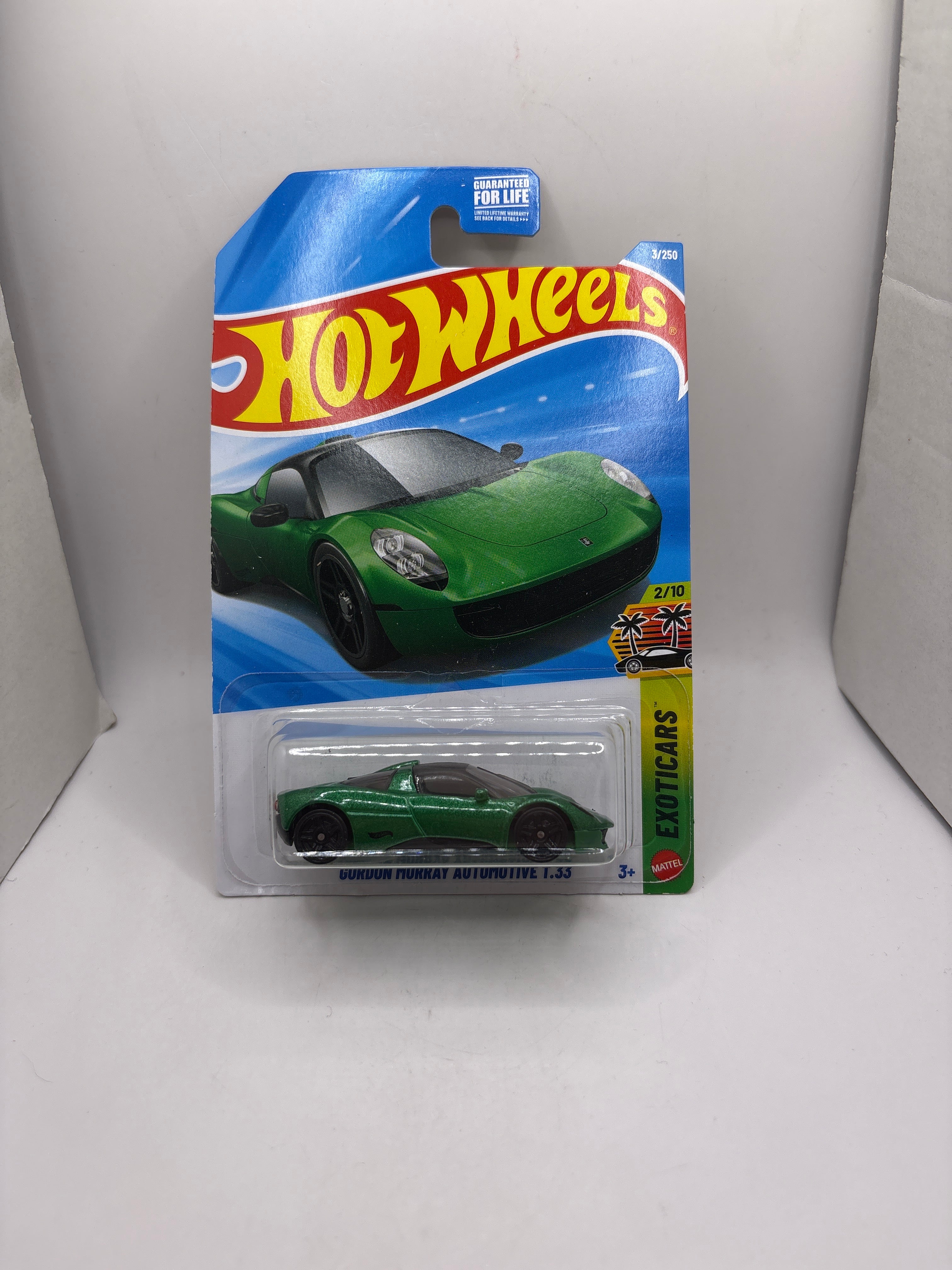 Hot Wheels Gordon Murray Automotive T.33 Diecast green