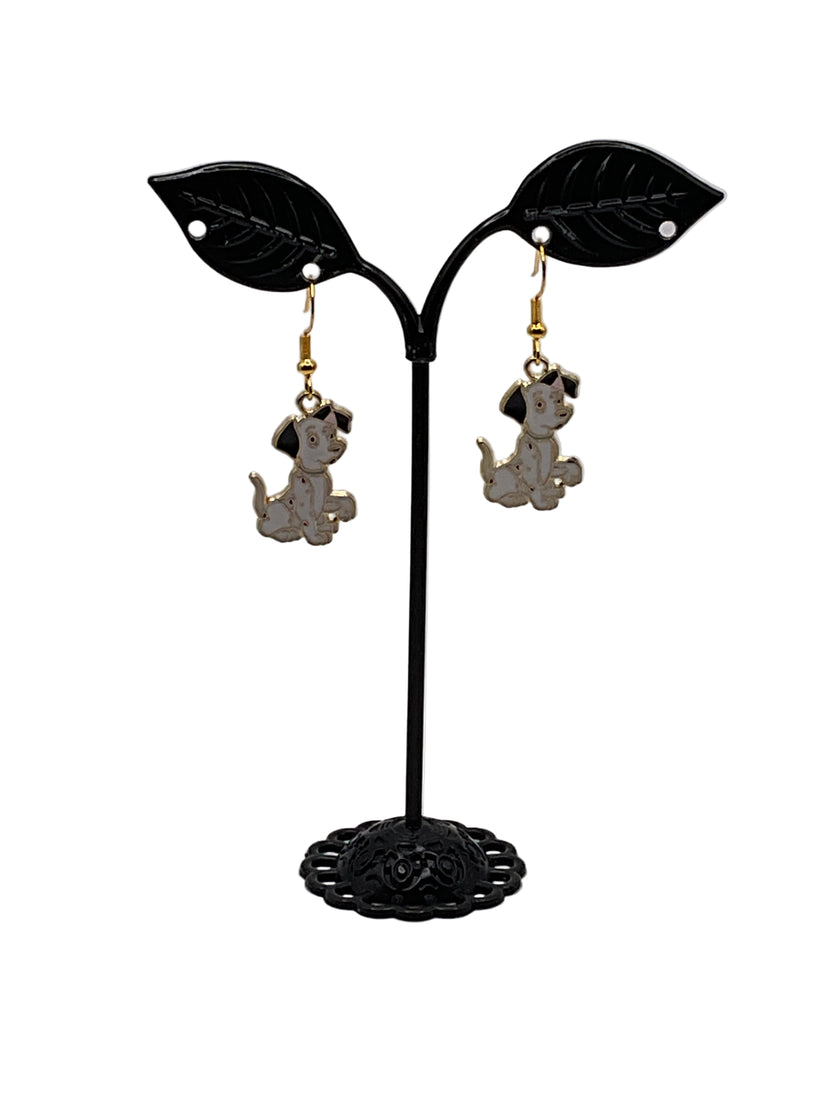 Dog earrings