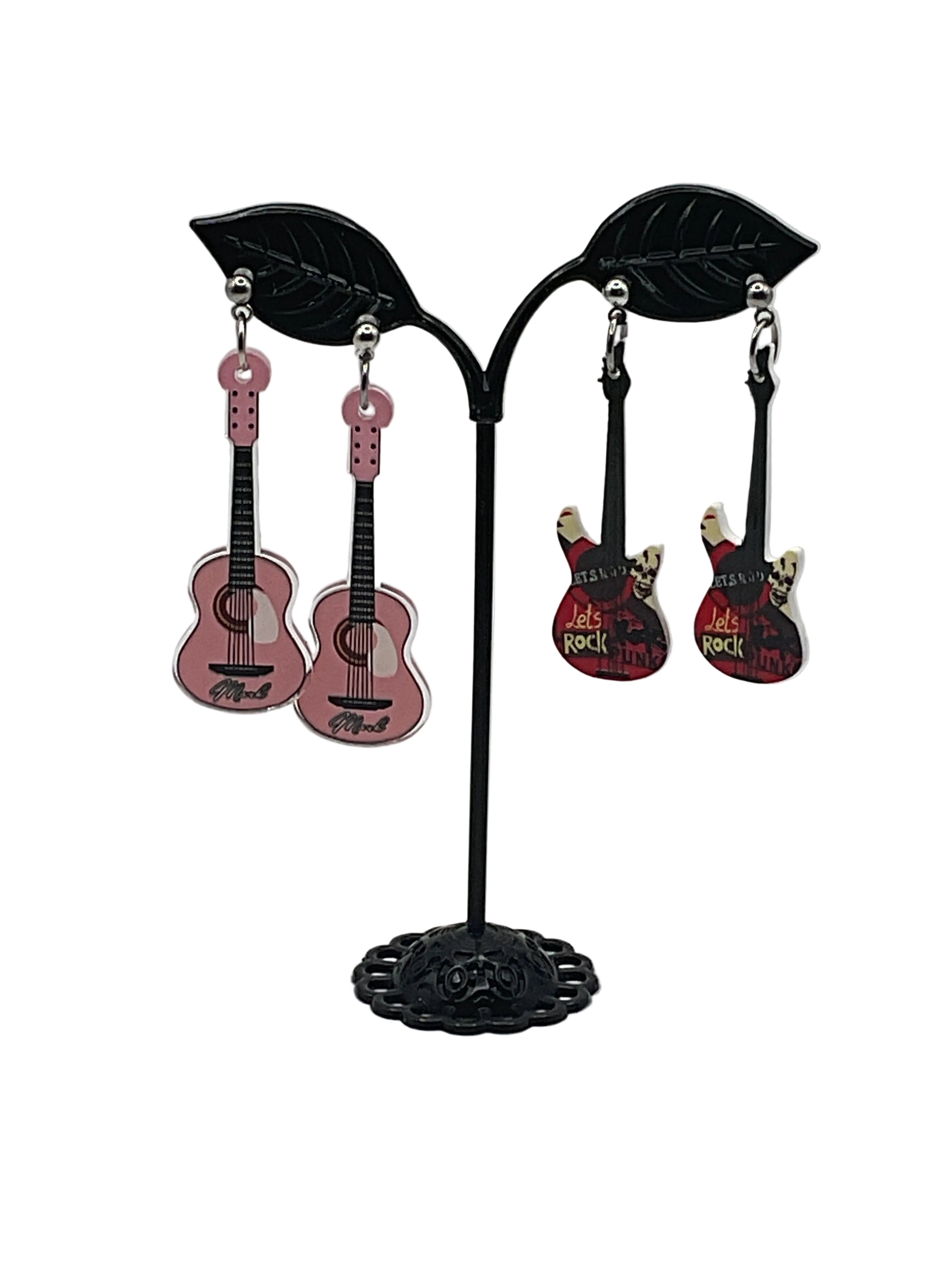 Guitar Earrings