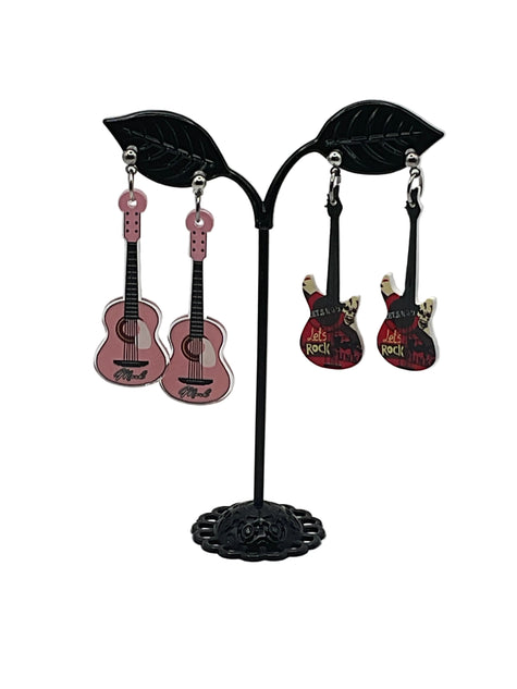 Guitar Earrings