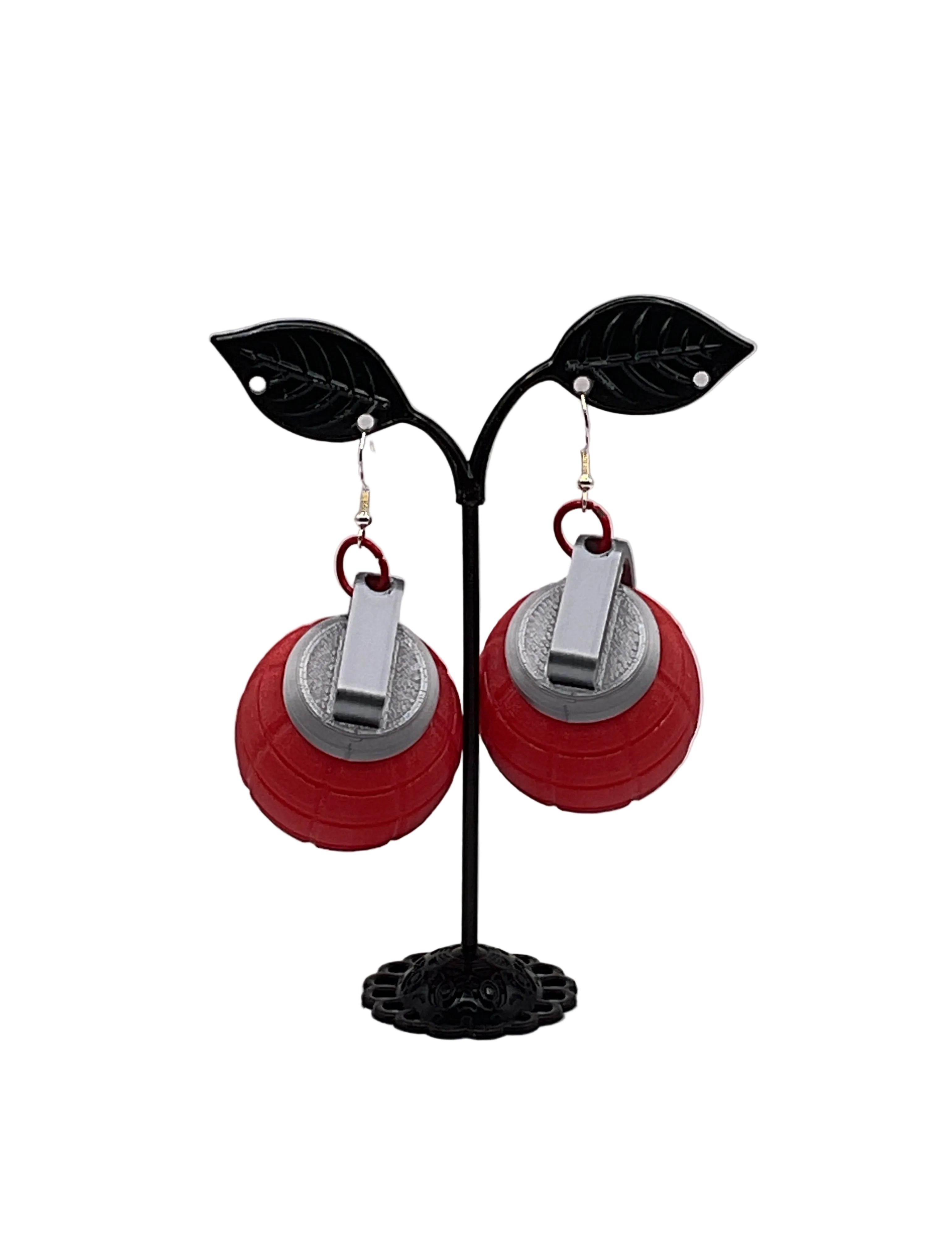 Grenade Earrings