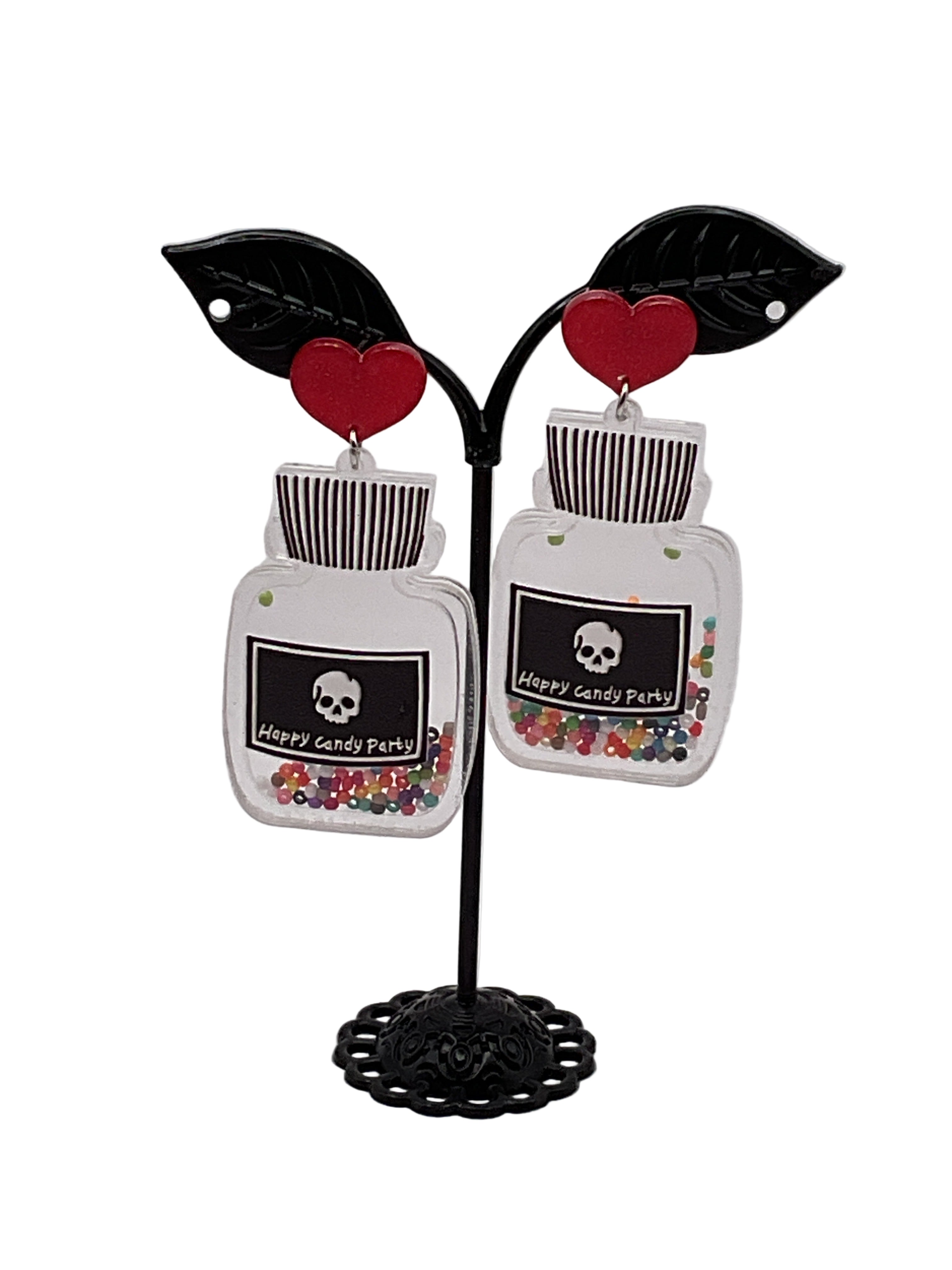 Happy candy earrings