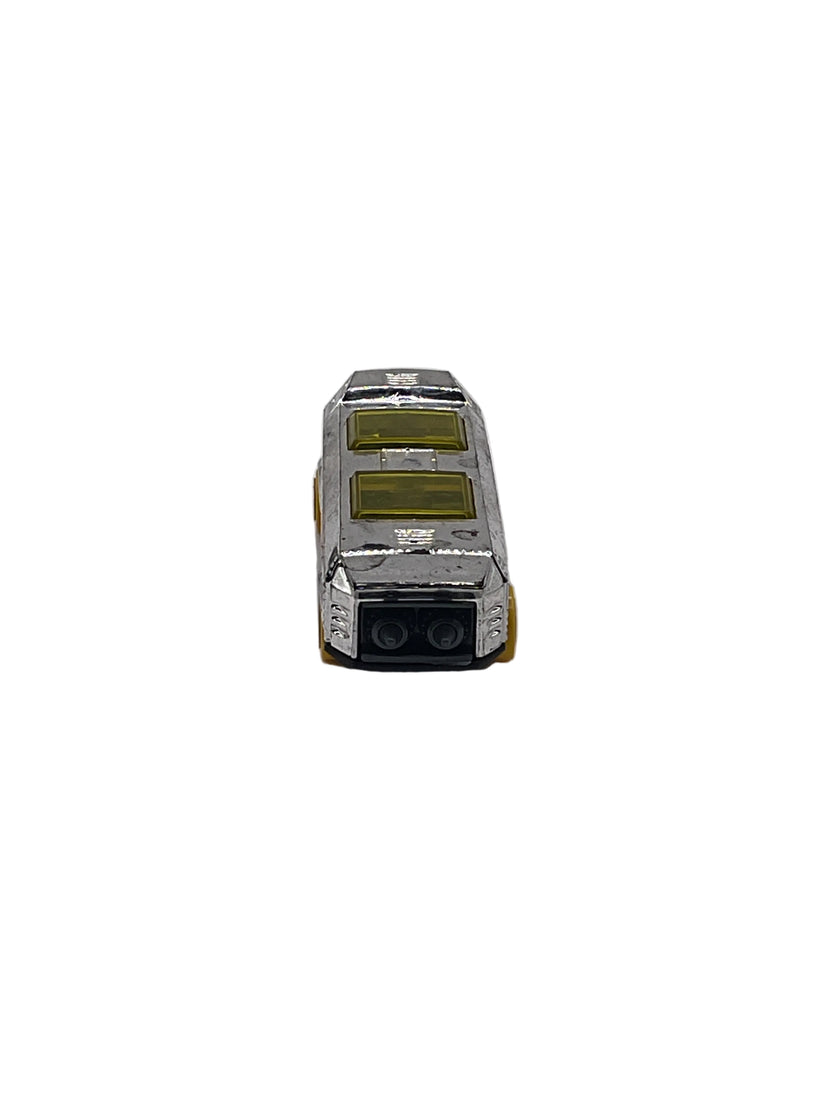 Hot Wheels High School Bus Diecast Silver