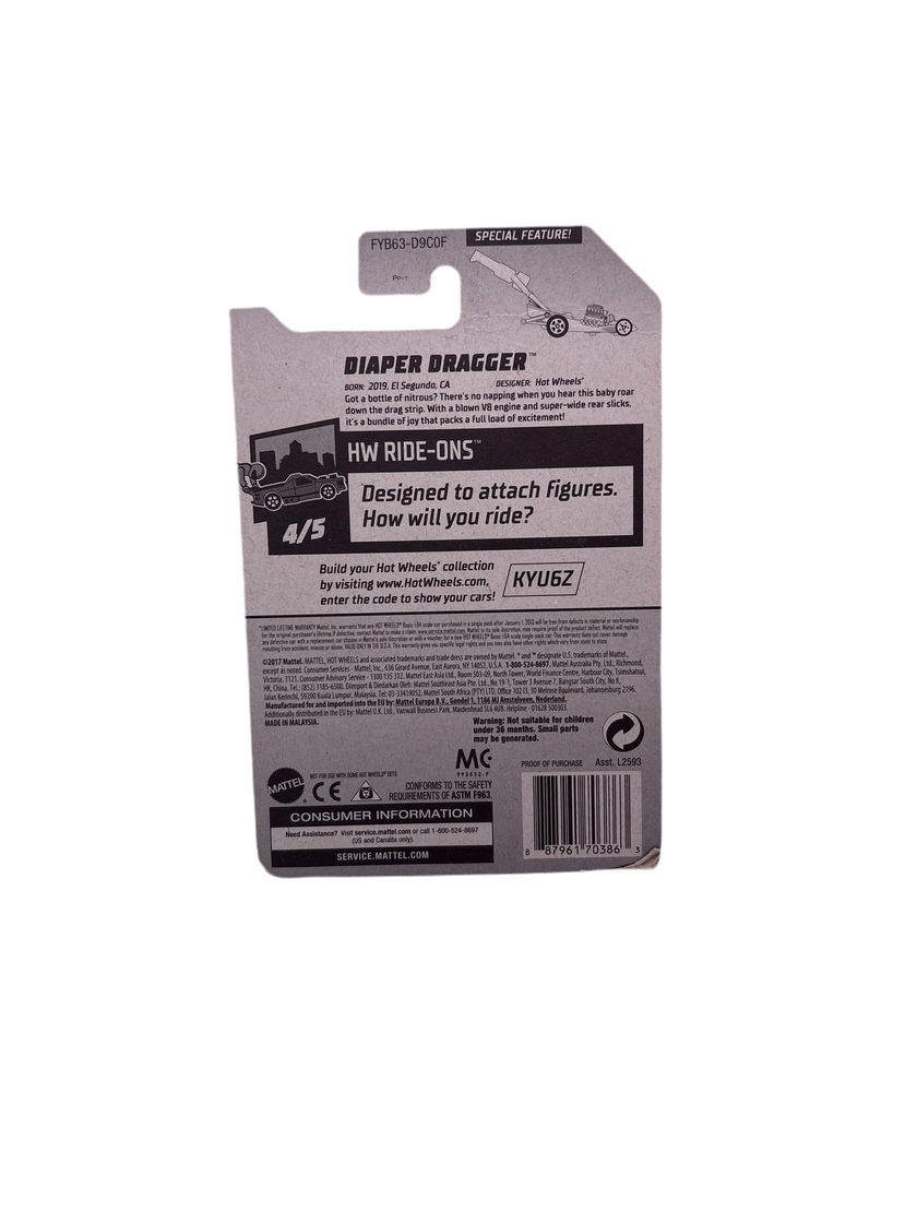 Hot Wheels Diaper Dragger Diecast