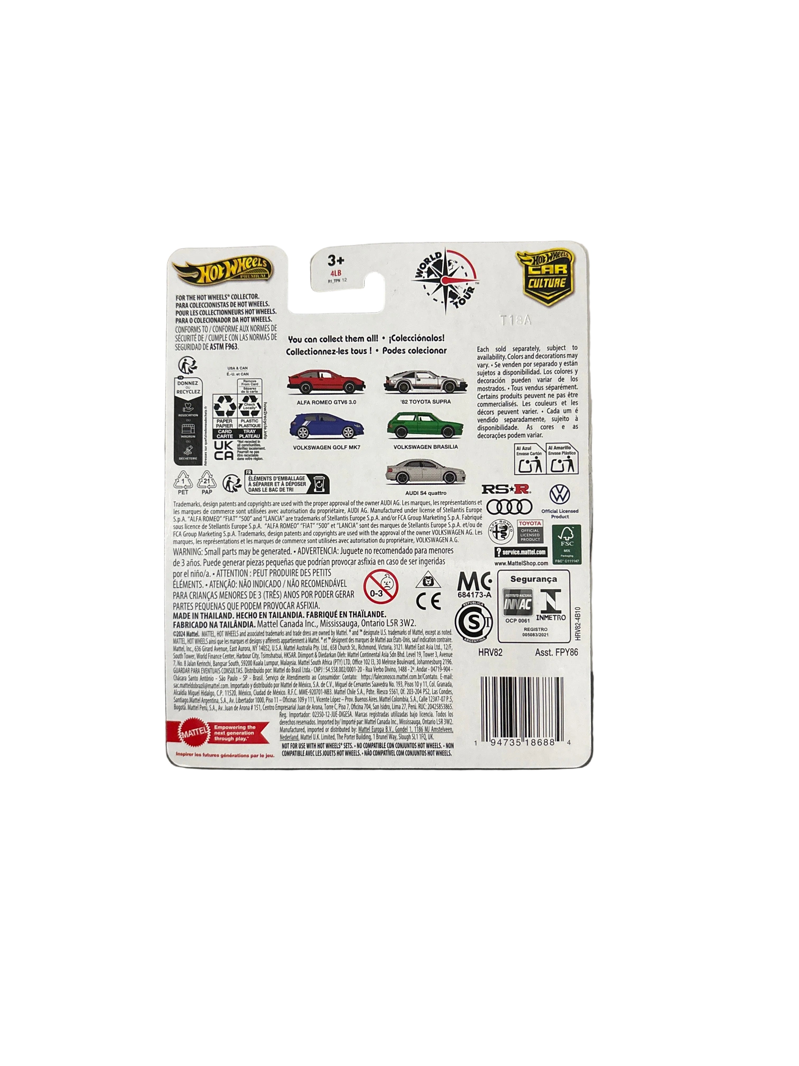 Hot Wheels Volkswagen Brasilia Diecast