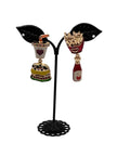 Hamburger Combo Earrings