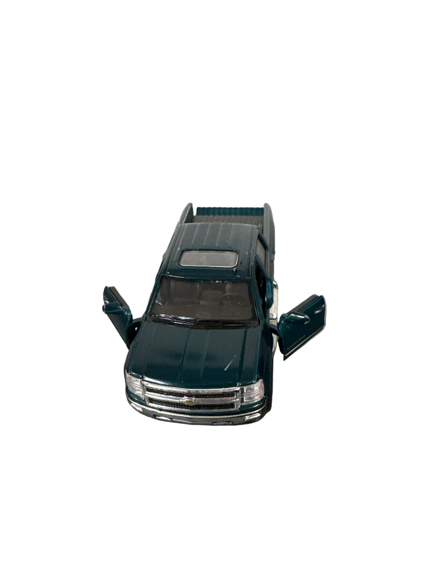 Kinsmart 2014 Chevrolet Silverado Diecast green