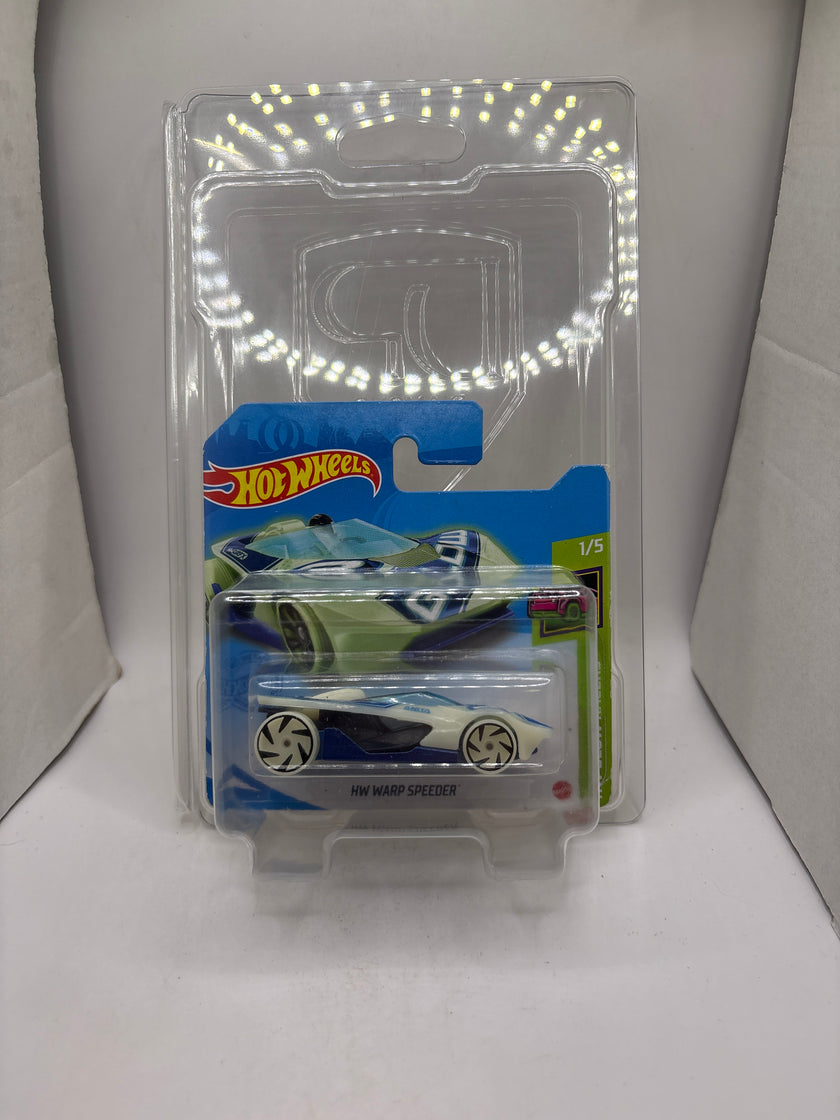 Hot Wheels HW Warp Speeder Diecast white