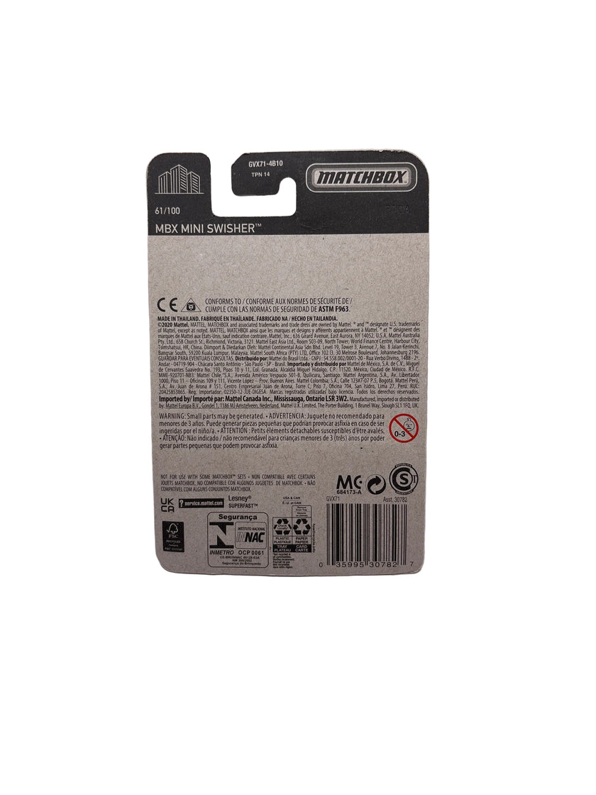 Caja de cerillas MBX Swisher