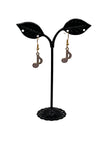 Musical instruments and note earrings