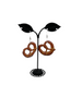 Pretzel earrings