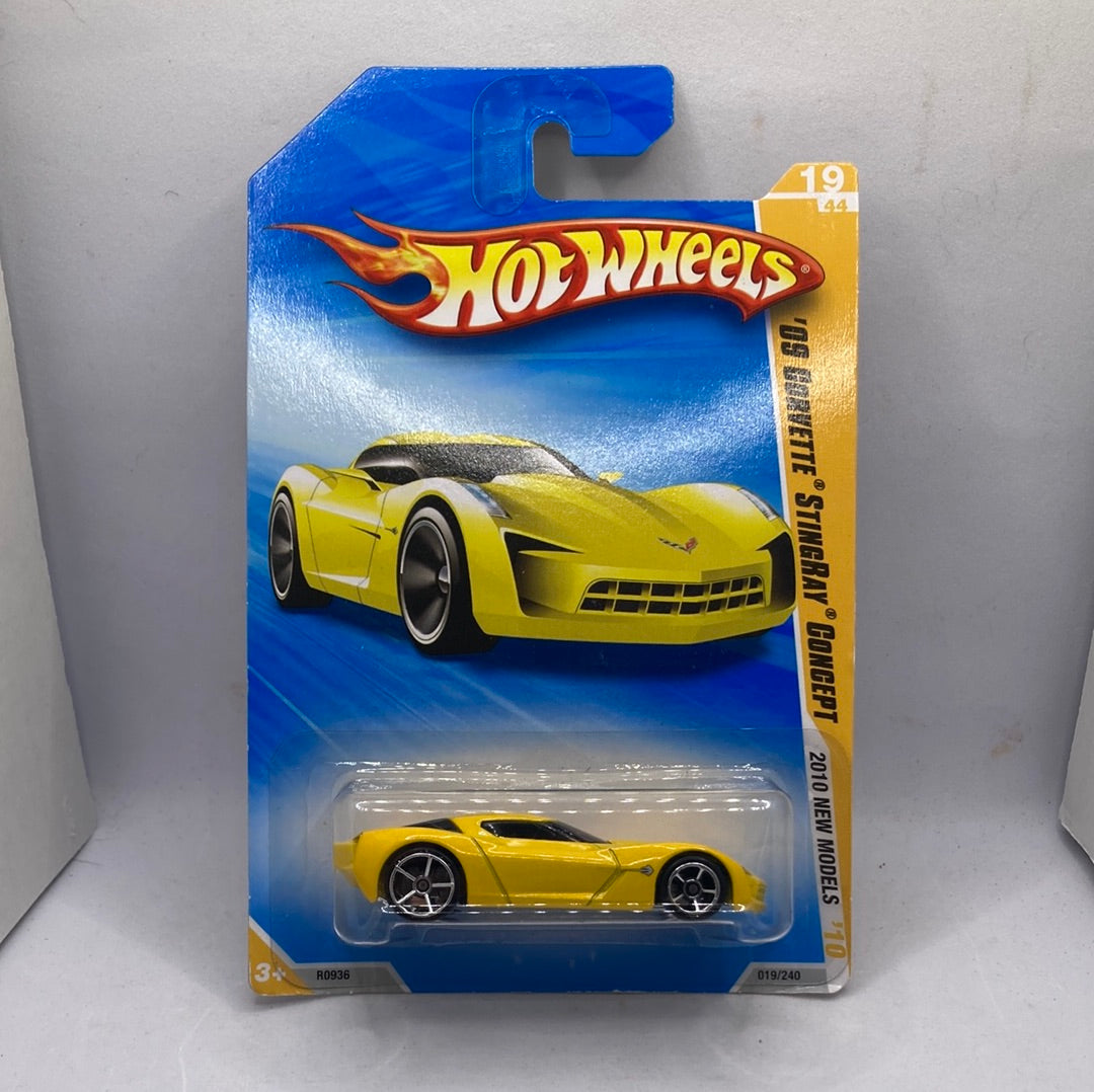 Hot Wheels 09 Corvette Stingray Concept Diecast