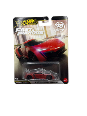 Hot Wheels W Motors Lykan Hypersport Diecast red