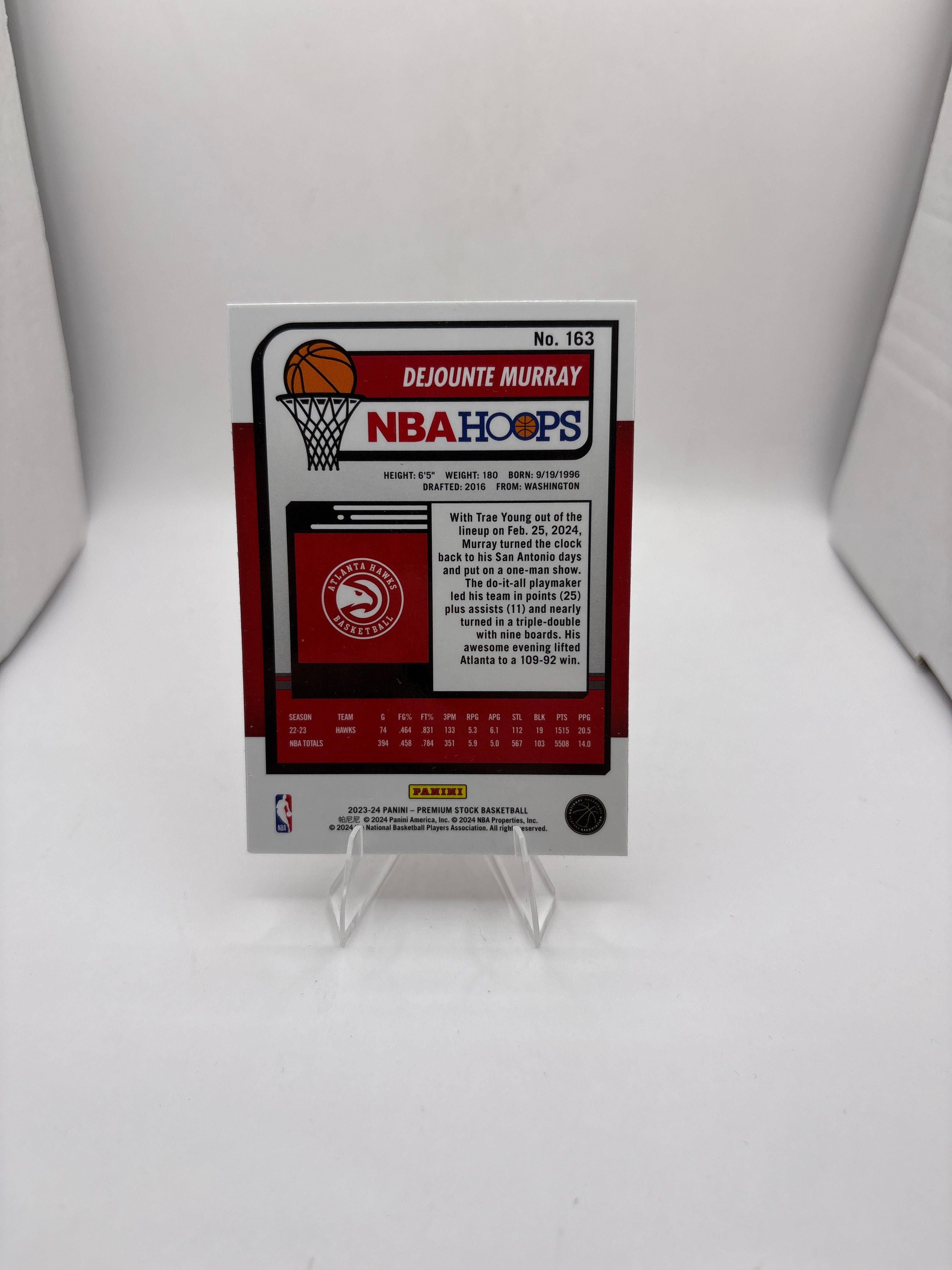 NBA Hoops Dejounte Murray