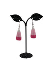 Pink Candy Corn Earrings
