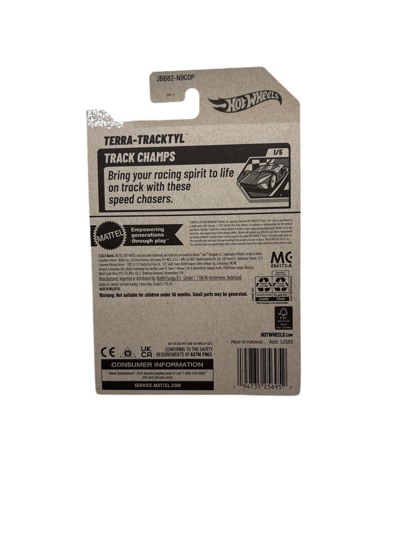 Hot Wheels Terra-Tracktyl Diecast gray