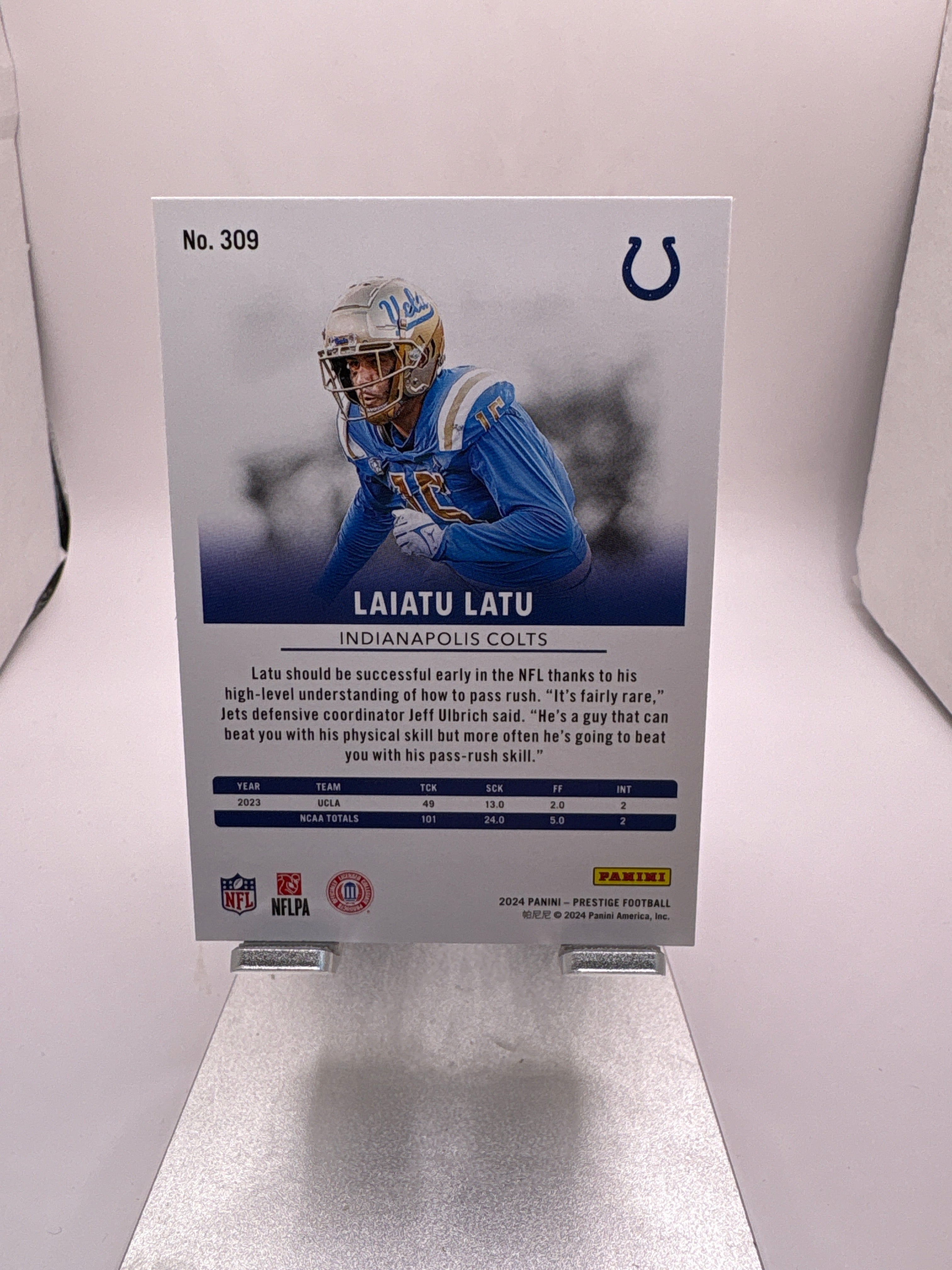 Panini Prestige Laiatu Latu