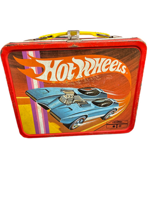 Hot Wheels Lunch Box With Thermos multi color