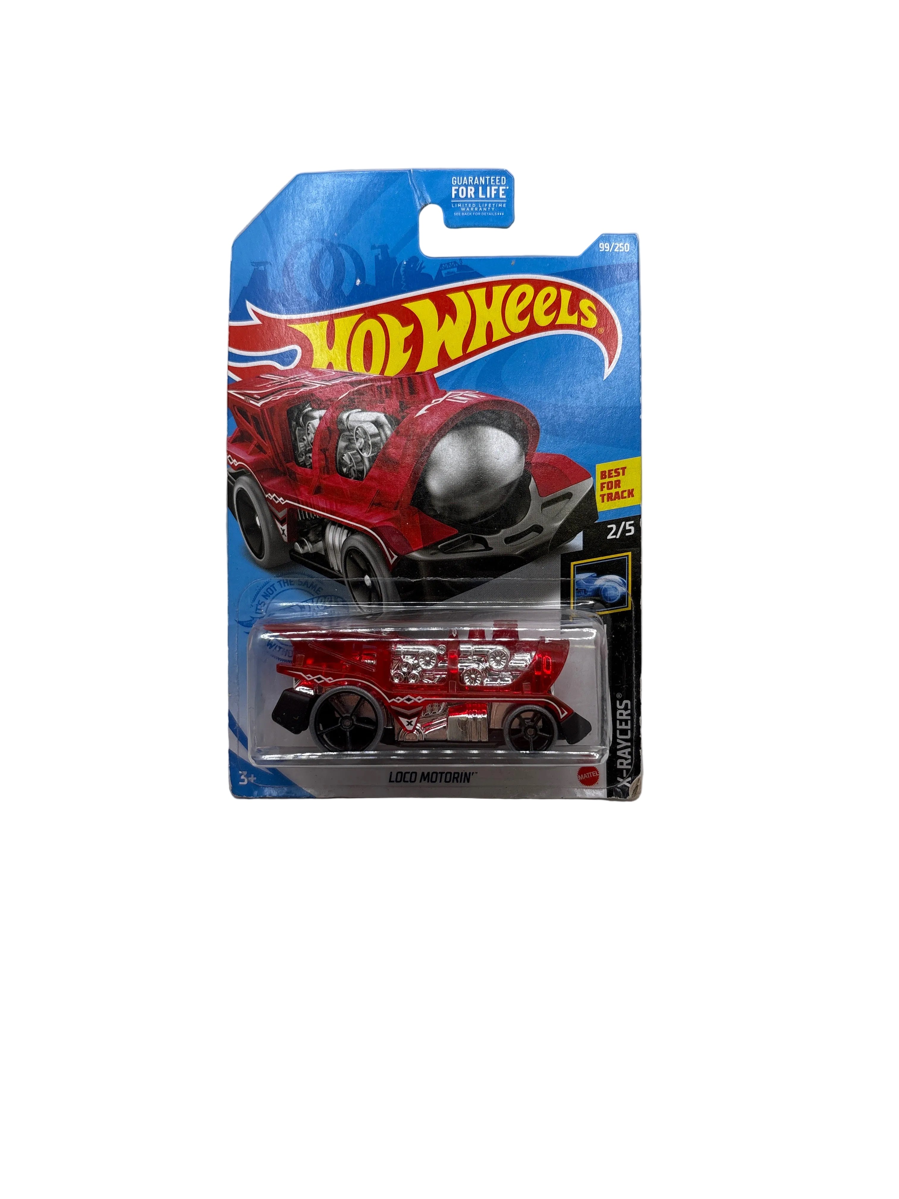 Hot Wheels Loco Motorin Diecast red