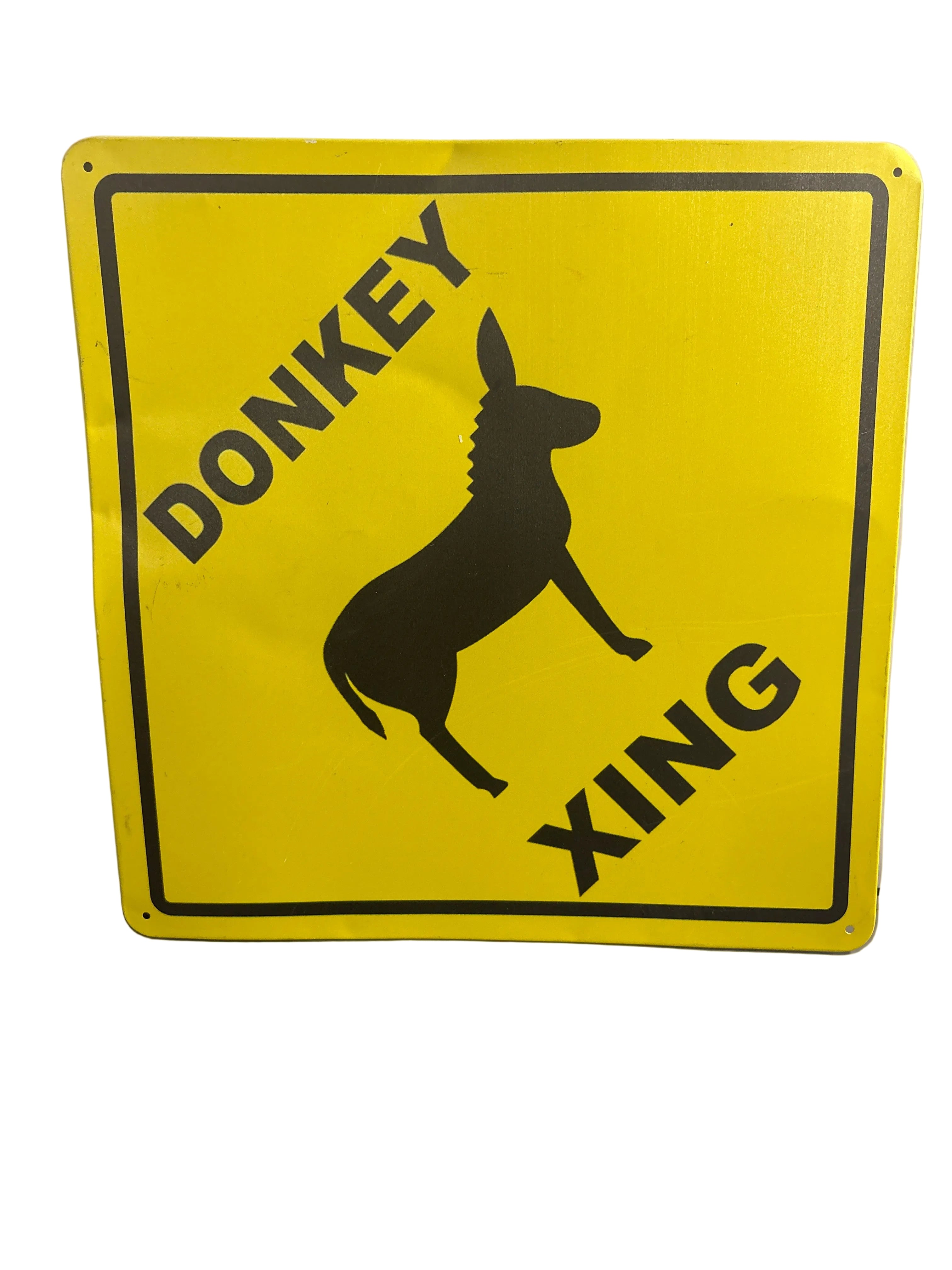 Donkey Xing Sign