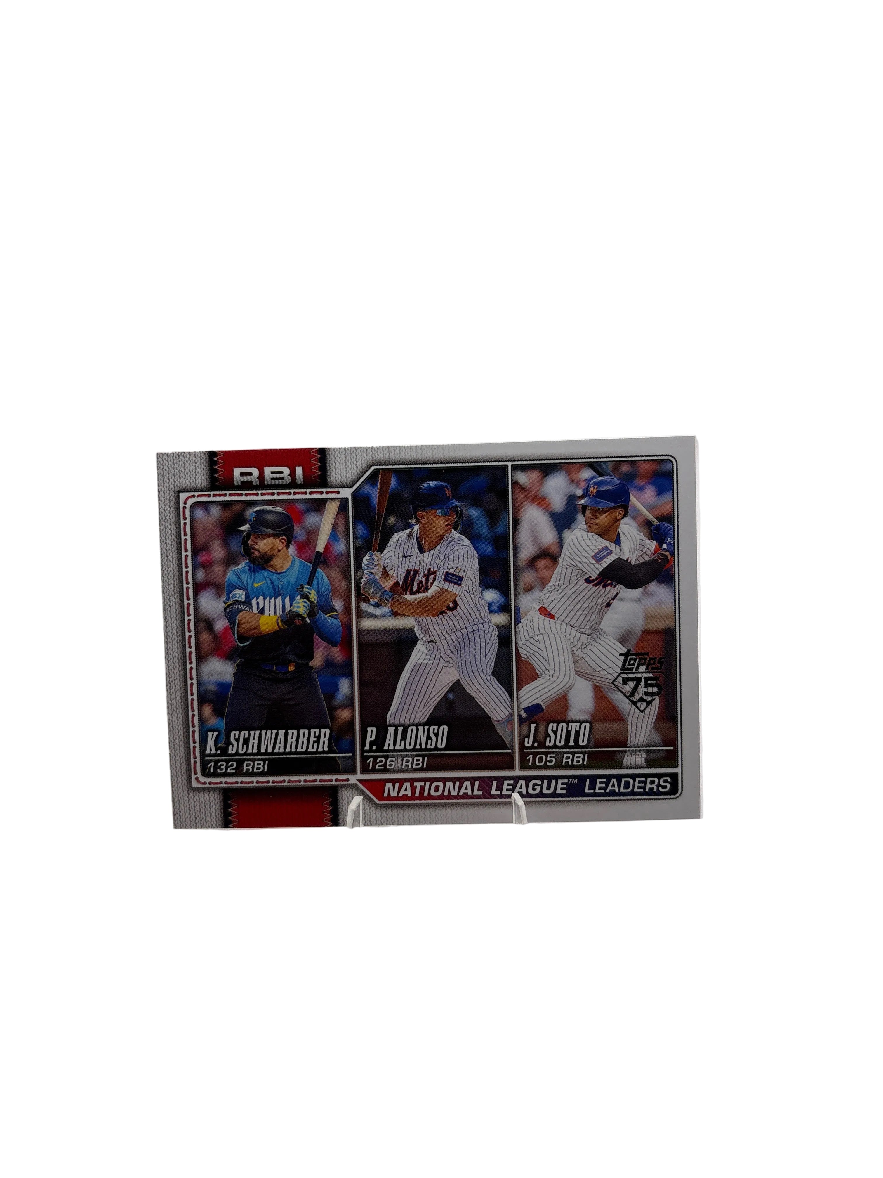 Topps Kyle Schwarber Pete Alonso Juan Soto
