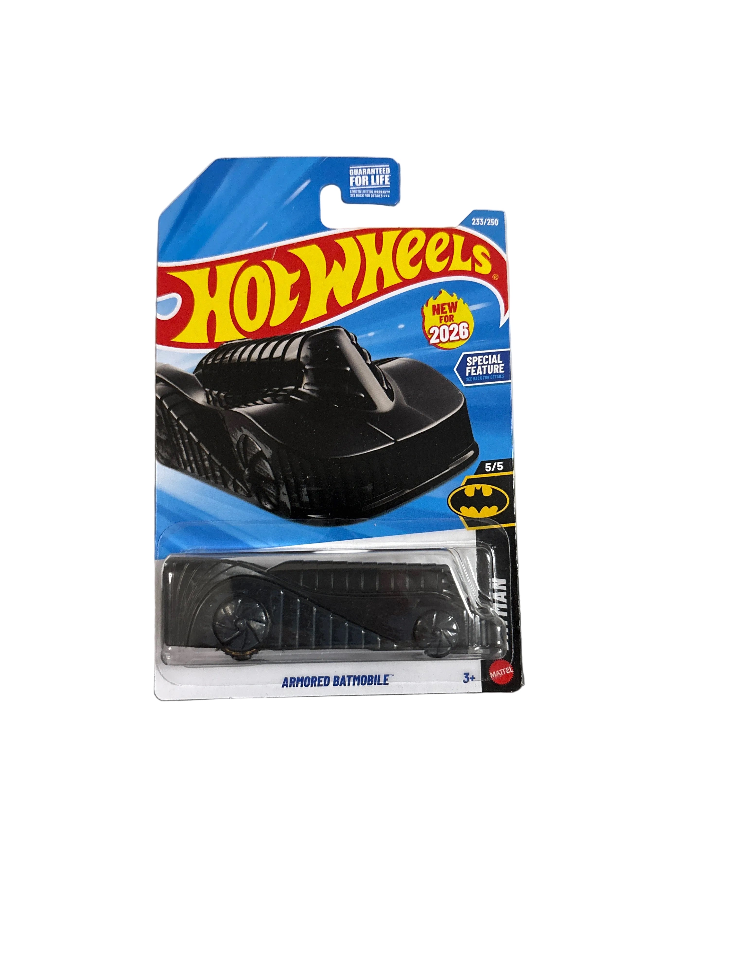 Hot Wheels Armored Batmobile Diecast