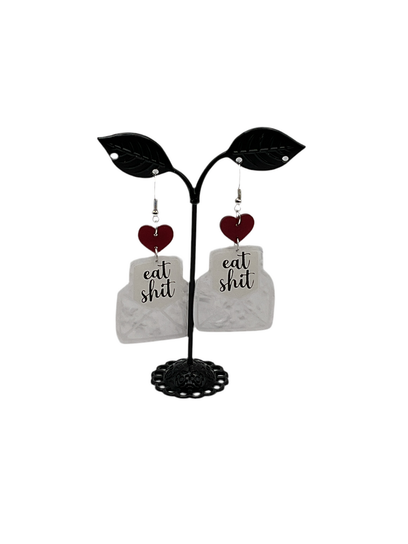 Eat Shit Earrings