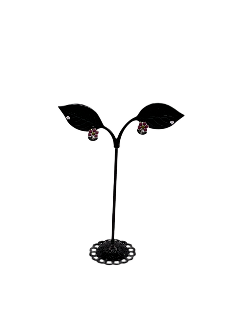 Flower earrings