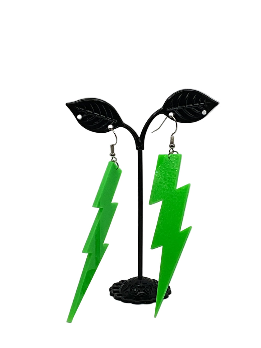 Lightning and Star Earrings