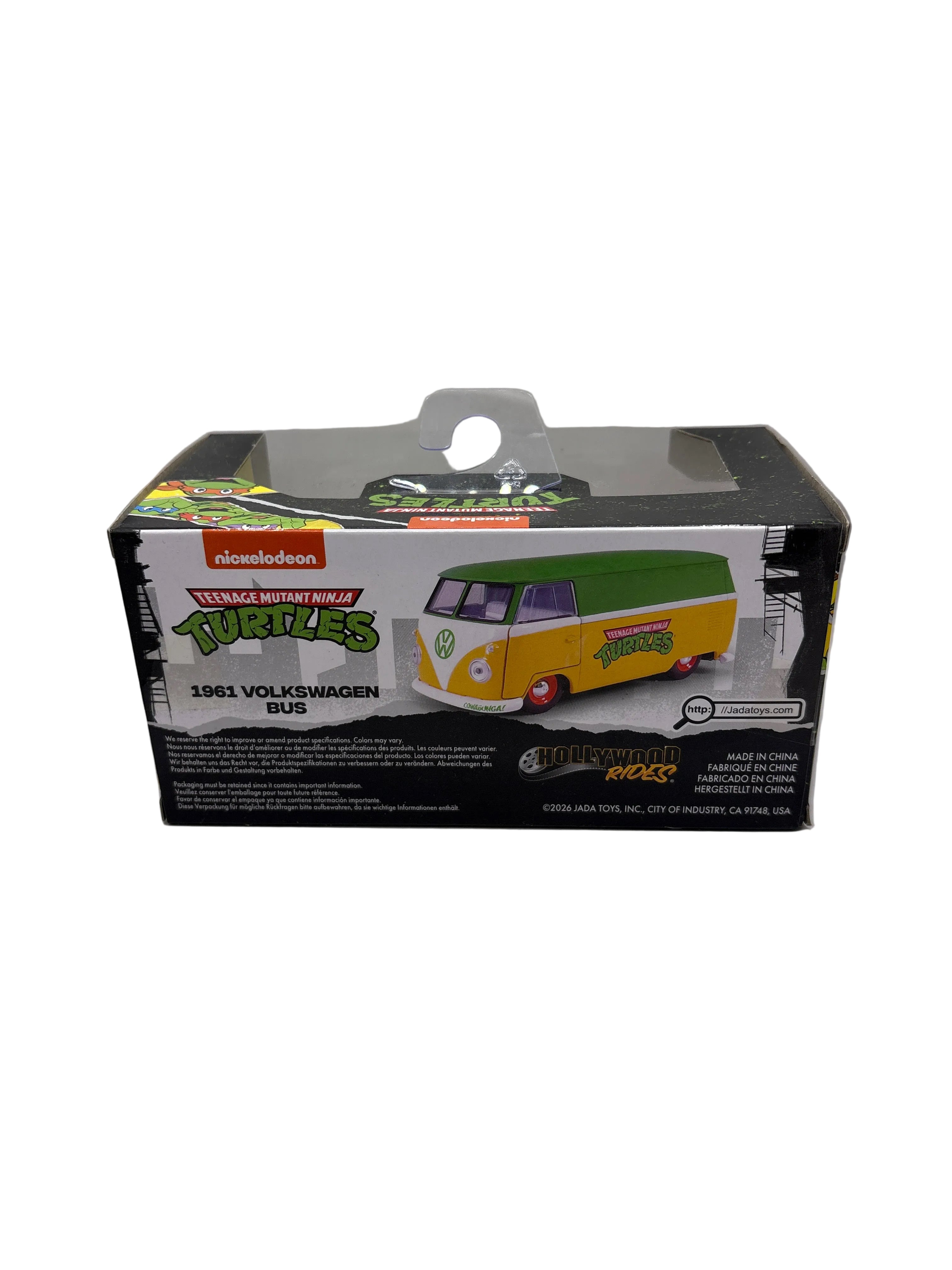 Jada 1961 Volkswagen Bus Diecast multi color