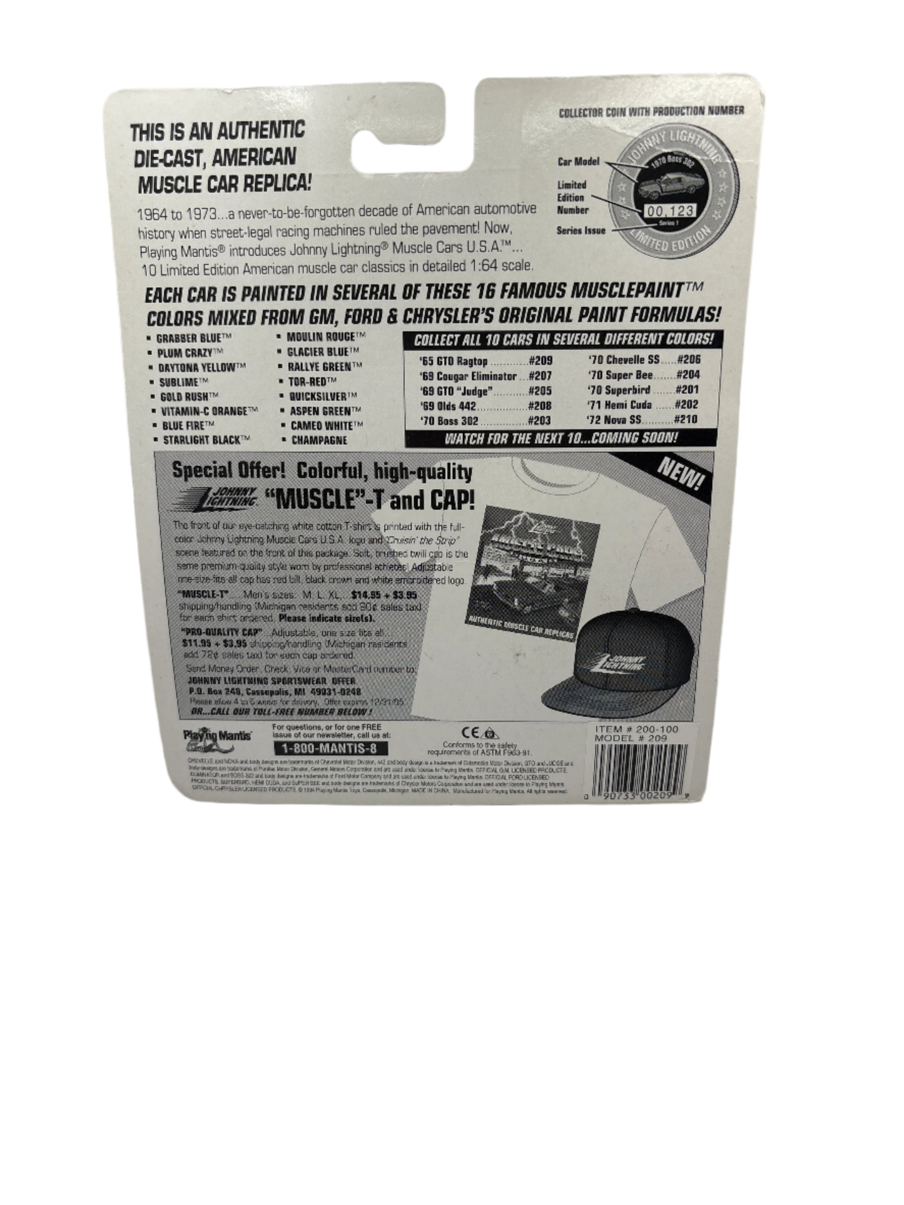 Johnny Lightning 1965 GTO Diecast