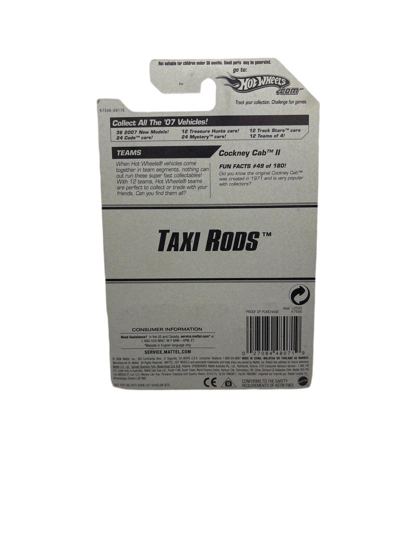Hot Wheels Cabina Cockney 2 Diecast