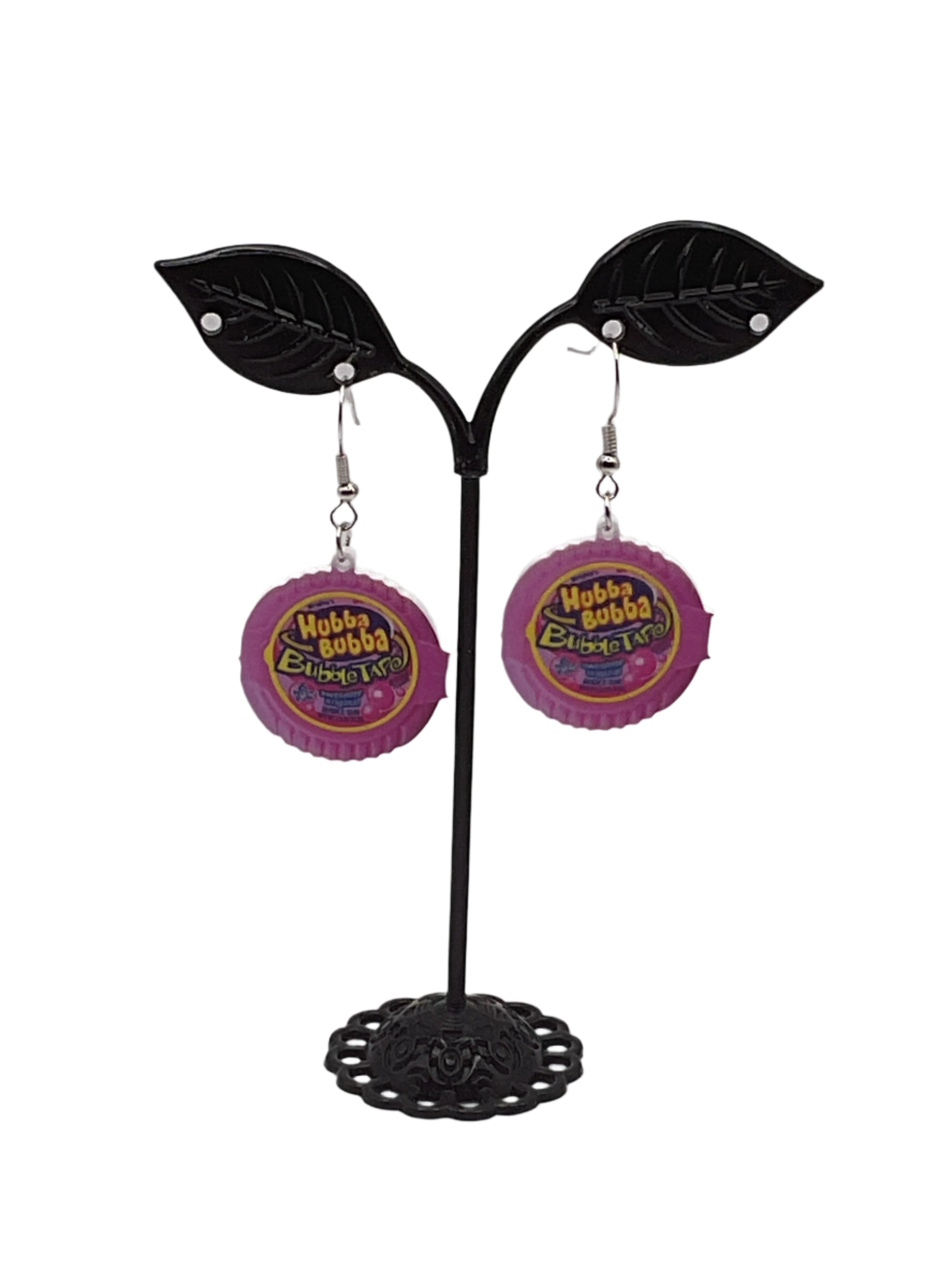 Tape Gum Earrings