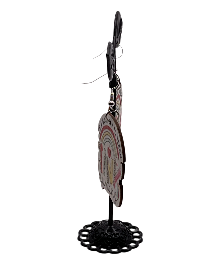 Teacher earrings