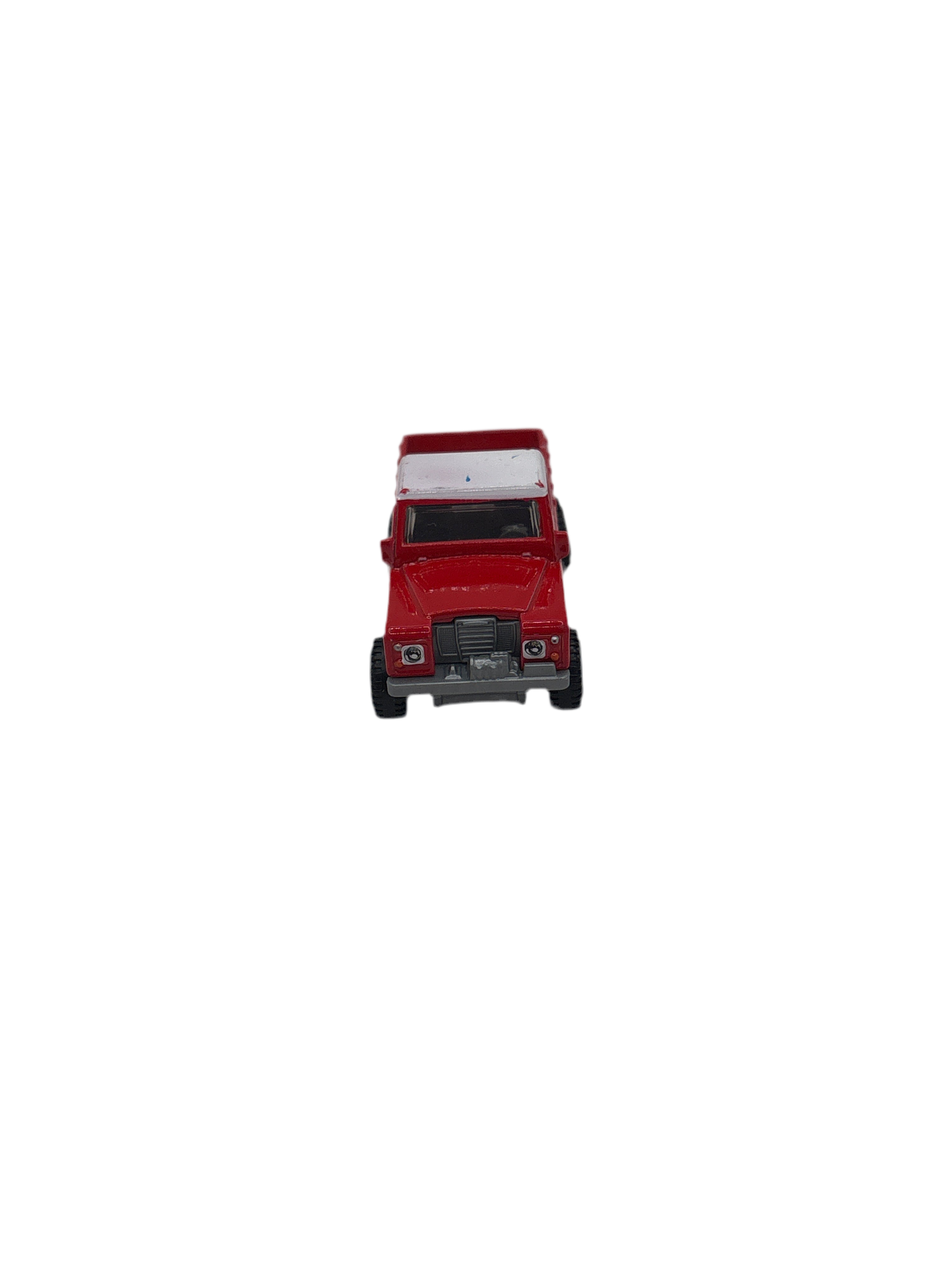 Hot Wheels Land Rover Series III Pickup Diecast red